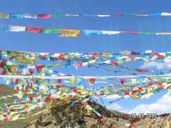 Tibet : les joyeux drapeaux de prières